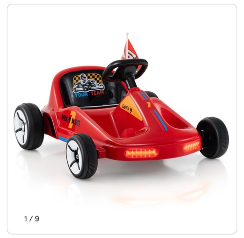 Kids electric kart 12v ride - electric,